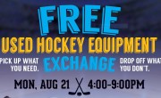 FREE Used Hockey Equipment